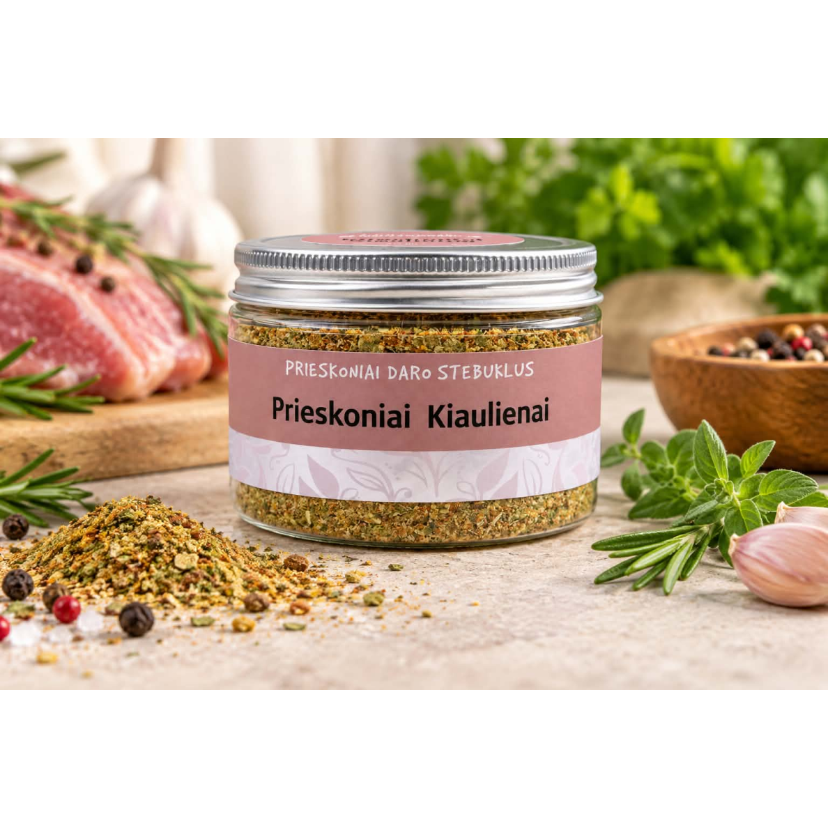 Prieskonių mišinys kiaulienai Prieskonių mišinys kiaulienai