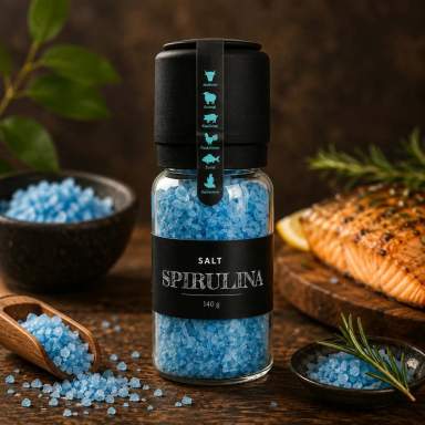 Spirulinos jūros druska
