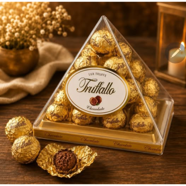 Truffallo Lux Truffe Chocolate Piramidė