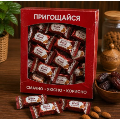 Datulės su graikiniu riešutu