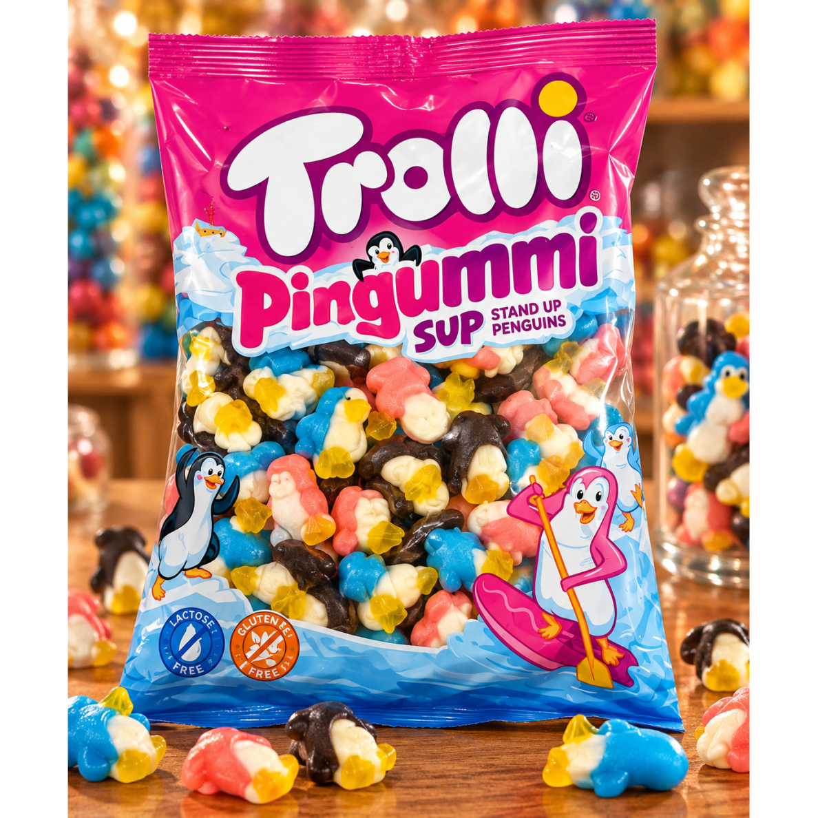 Guminukai "Pingvinai", 1 kg