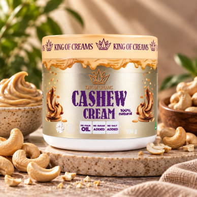 King of Creams® anakardžių kremas 500 g King of Creams® anakardžių kremas 500 g