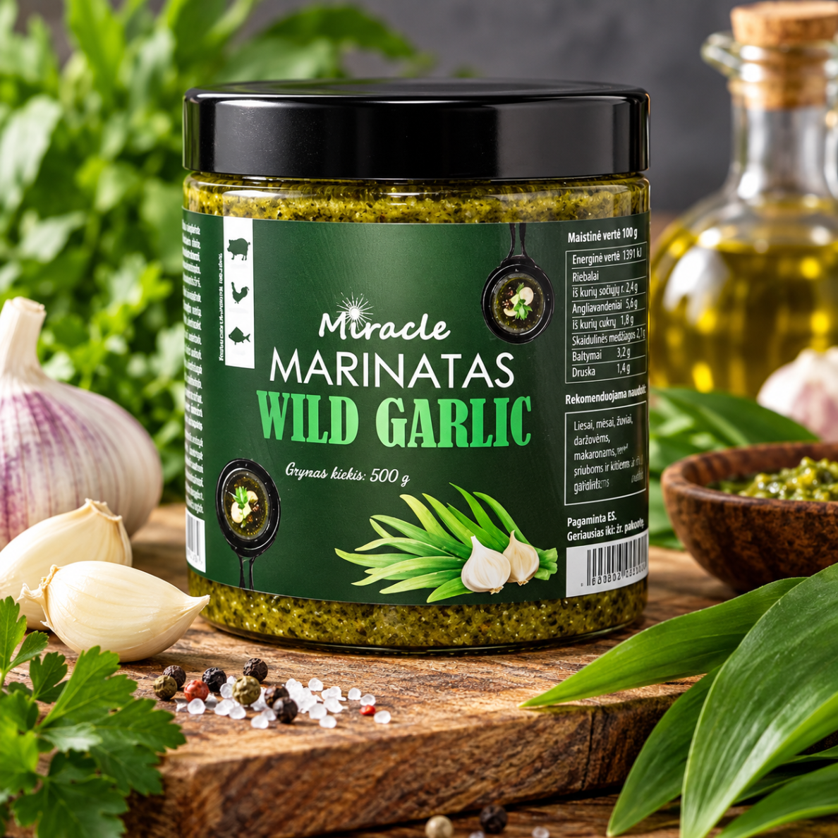 Marinatas "WILD GARLIC"