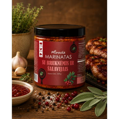 Marinatas SU BRUKNĖMIS IR ŠALAVIJAIS
