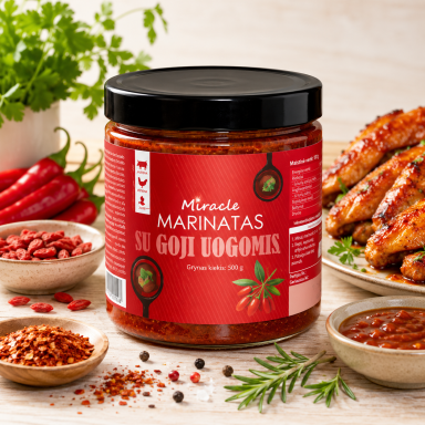Marinatas SU GOJI UOGOMIS