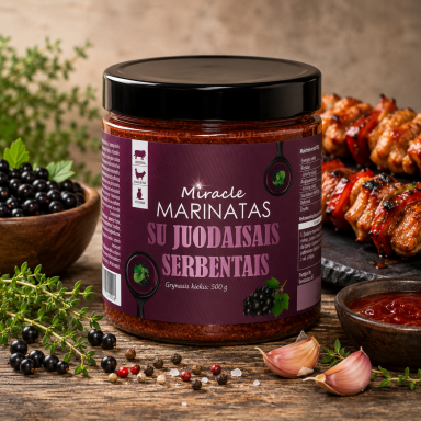Marinatas SU JUODAISIAIS SERBENTAIS