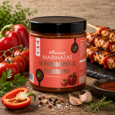 Marinatas SU POMIDORAIS IR PAPRIKOMIS
