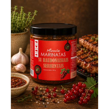 Marinatas SU RAUDONAISIAIS SERBENTAIS