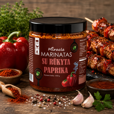 Marinatas SU RŪKYTA PAPRIKA