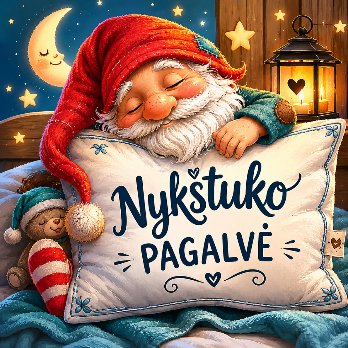 "NYKŠTUKO" pagalvė 50*70