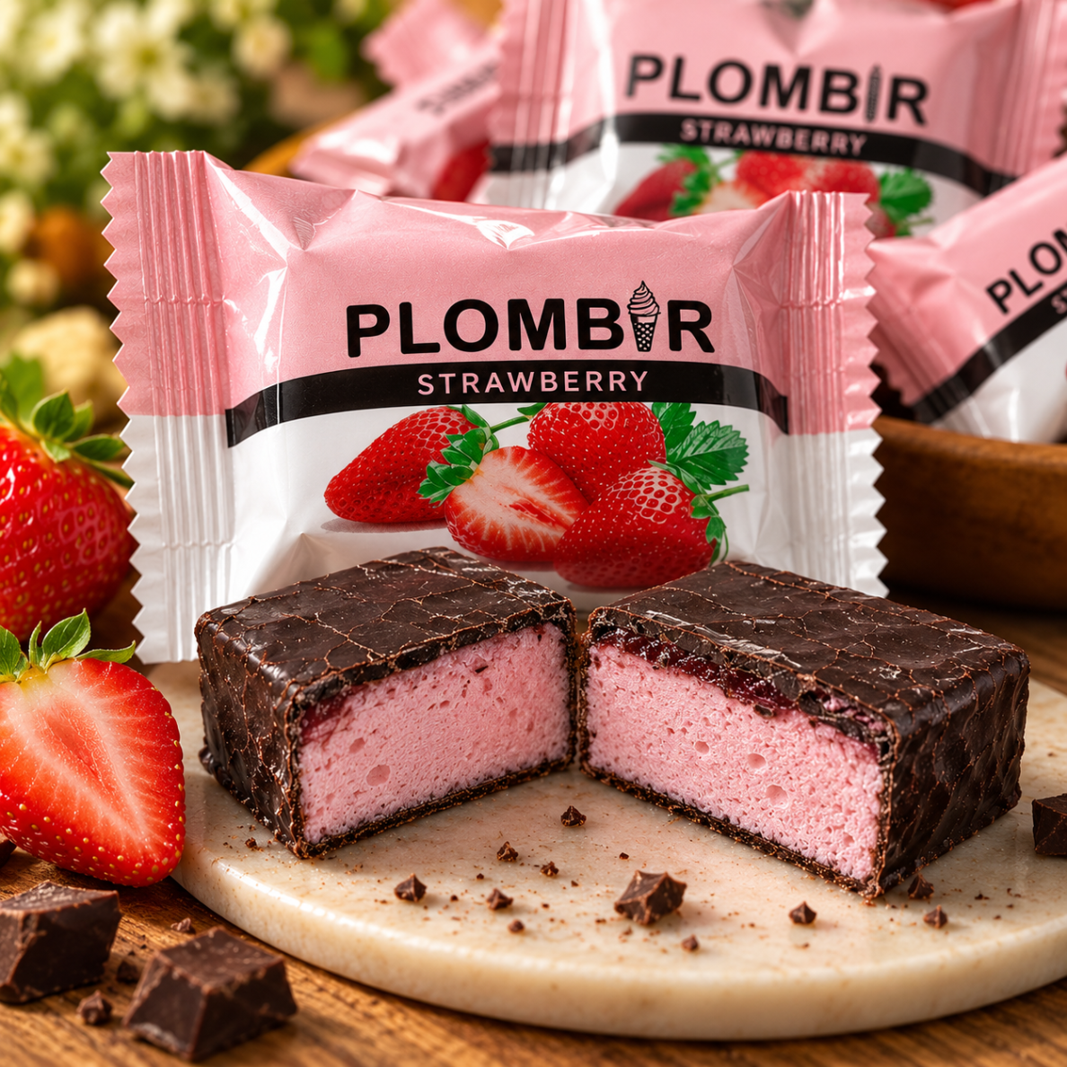 Saldainiai "BRAŠKINIS PLOMBYRAS", 200 g Saldainiai "BRAŠKINIS PLOMBYRAS", 200 g