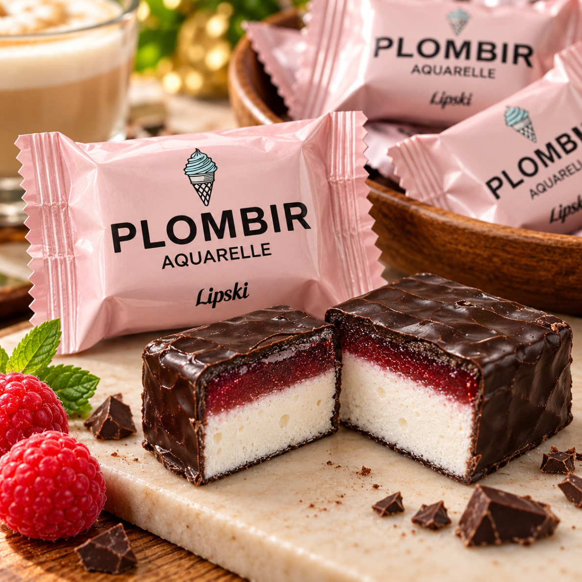 Saldainiai "PLOMBYRAS AKVARELĖ", 200 g