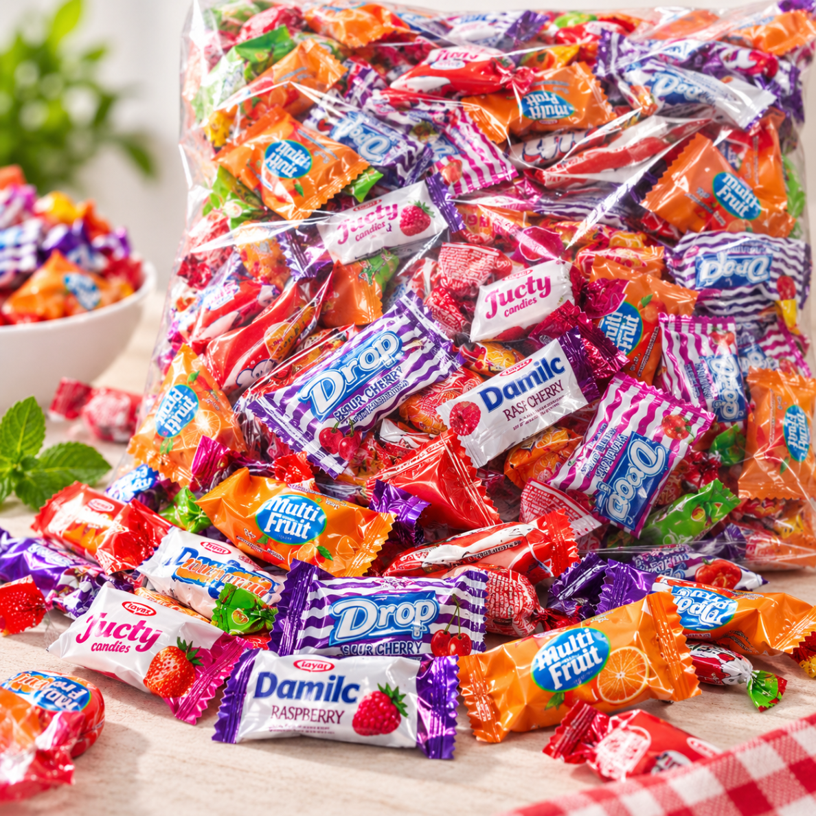 Saldainiai "Susikramtantys MIX", 200 g