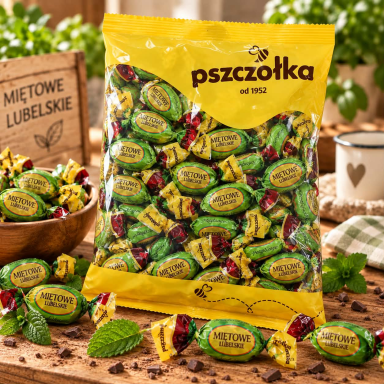 Saldainiai "ŠOKOLADINĖ MĖTA", 200 g Saldainiai "ŠOKOLADINĖ MĖTA", 200 g