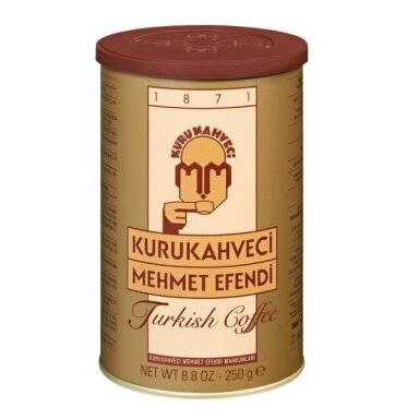 Turkiška malta kava KURUKAHVECI Mehmet Efendi, 250 g Turkiška malta kava KURUKAHVECI Mehmet Efendi, 250 g