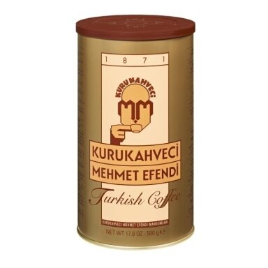 Turkiška malta kava KURUKAHVECI Mehmet Efendi, 500 g Turkiška malta kava KURUKAHVECI Mehmet Efendi, 500 g