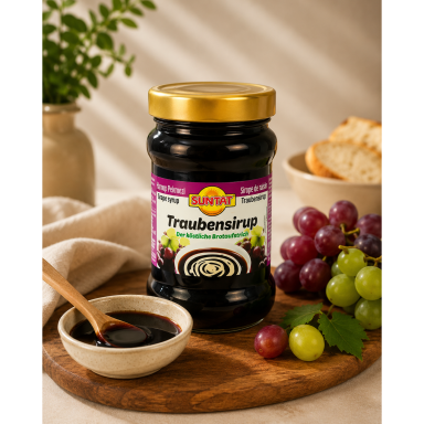 Vynuogių sirupas be pridėtinio cukraus SUNTAT, 390 g